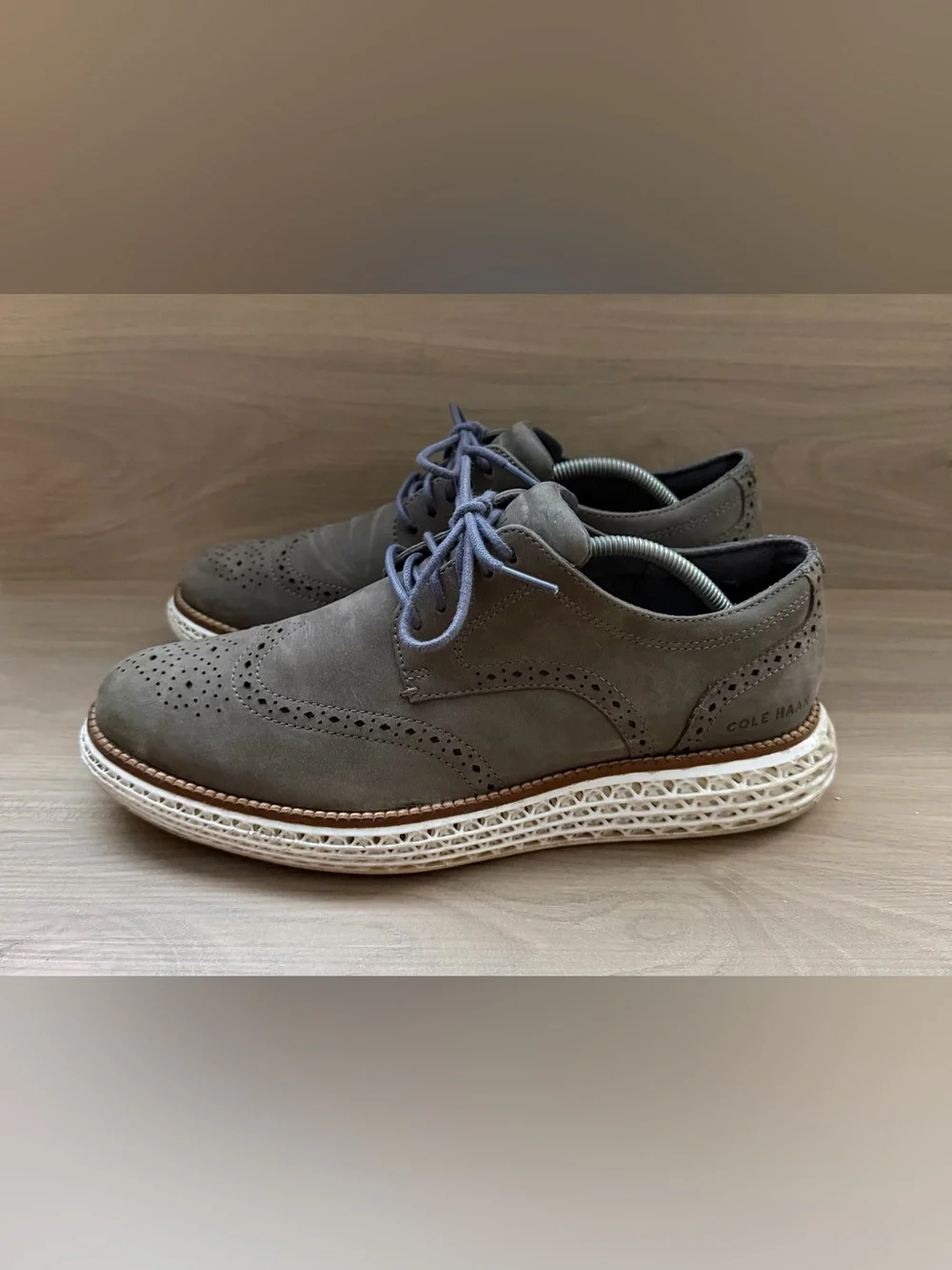 Cole Haan Men's ØriginalGrand 2.0 Wingtip Oxfords C40418 Size 8 *No Insoles